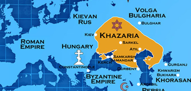 ancient map of khazaria